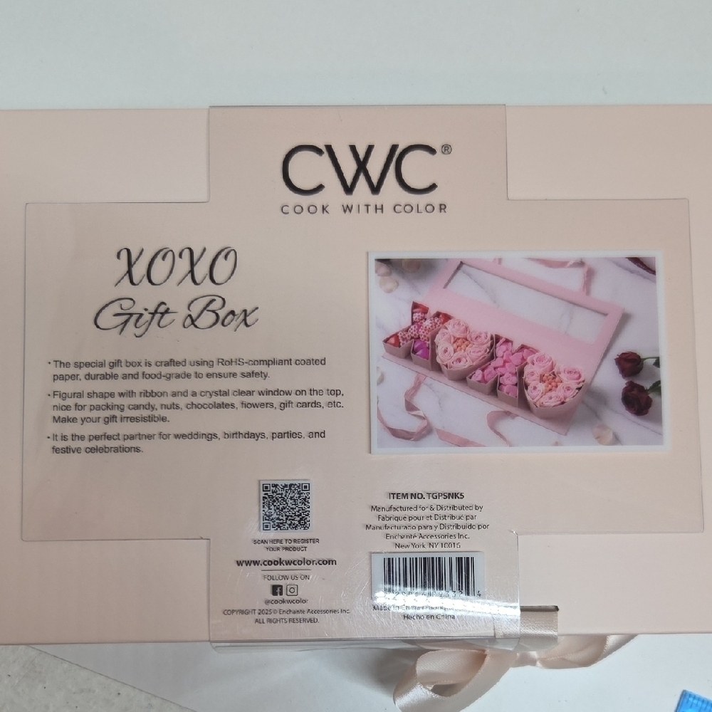 CWC Pink XO Decorative Box - Picture 3 of 3